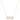 Infinity lab grown diamond pendant in yellow gold – studio display