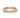 Channel Set Diamond Wedding Band in 14K rose gold – close-up angle on white backdrop