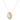 Teardrop halo diamond necklace in yellow gold with lab-grown center stone
