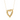 Yellow gold heart-shaped diamond necklace