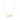 Infinity Lab grown diamond pendant in yellow gold – zoomed view