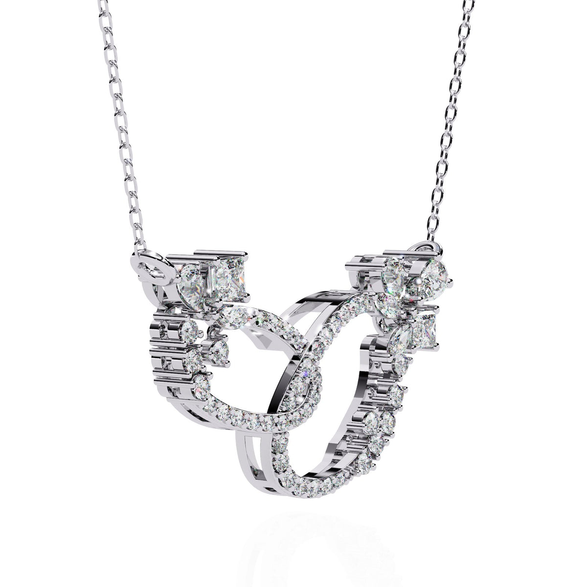 Diamond Pendant NK-035