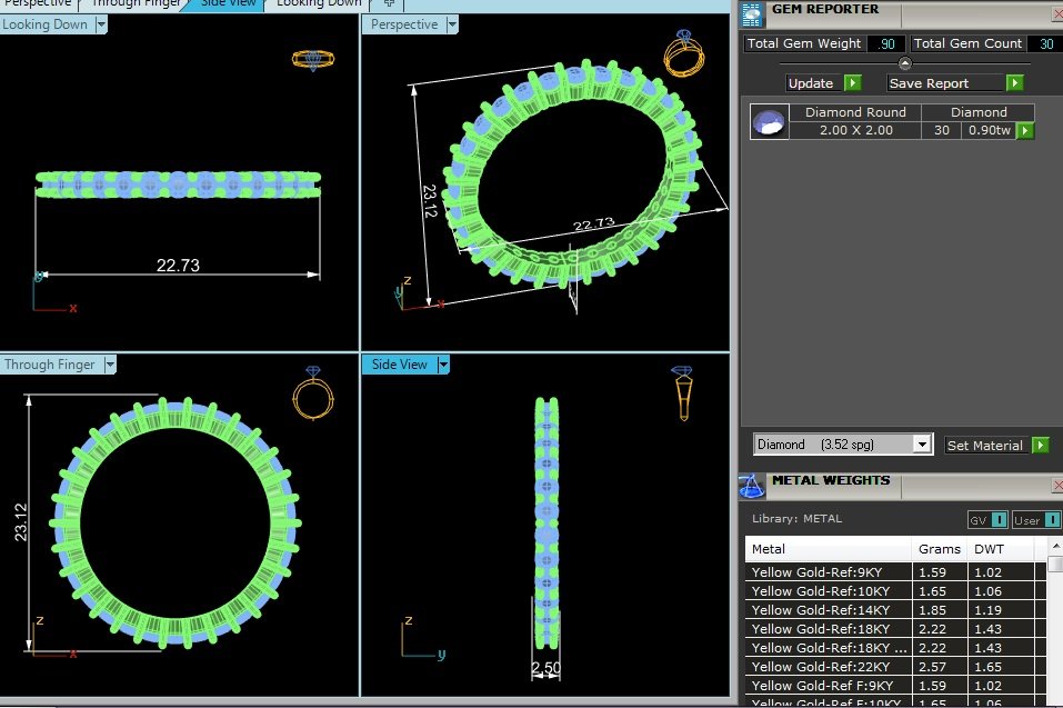 Eternity Band ET_RD_103 - view