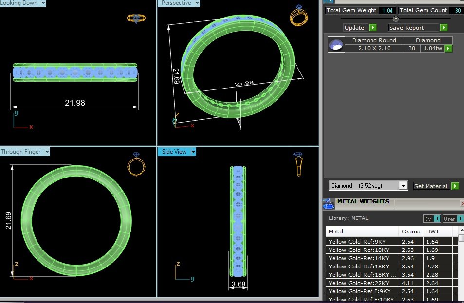 Eternity Band ET_RD_104 - view