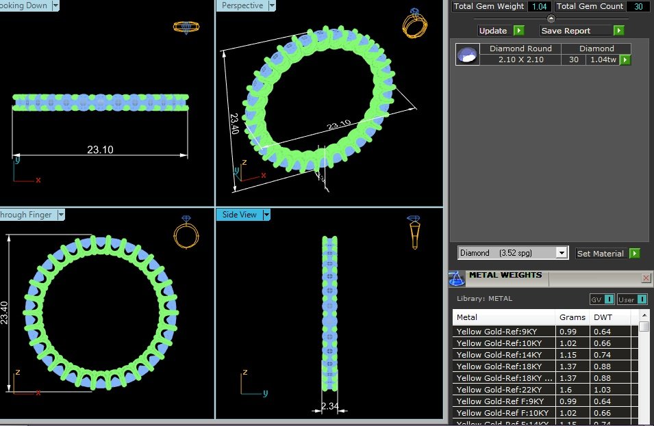 Eternity Band ET_RD_107 - view