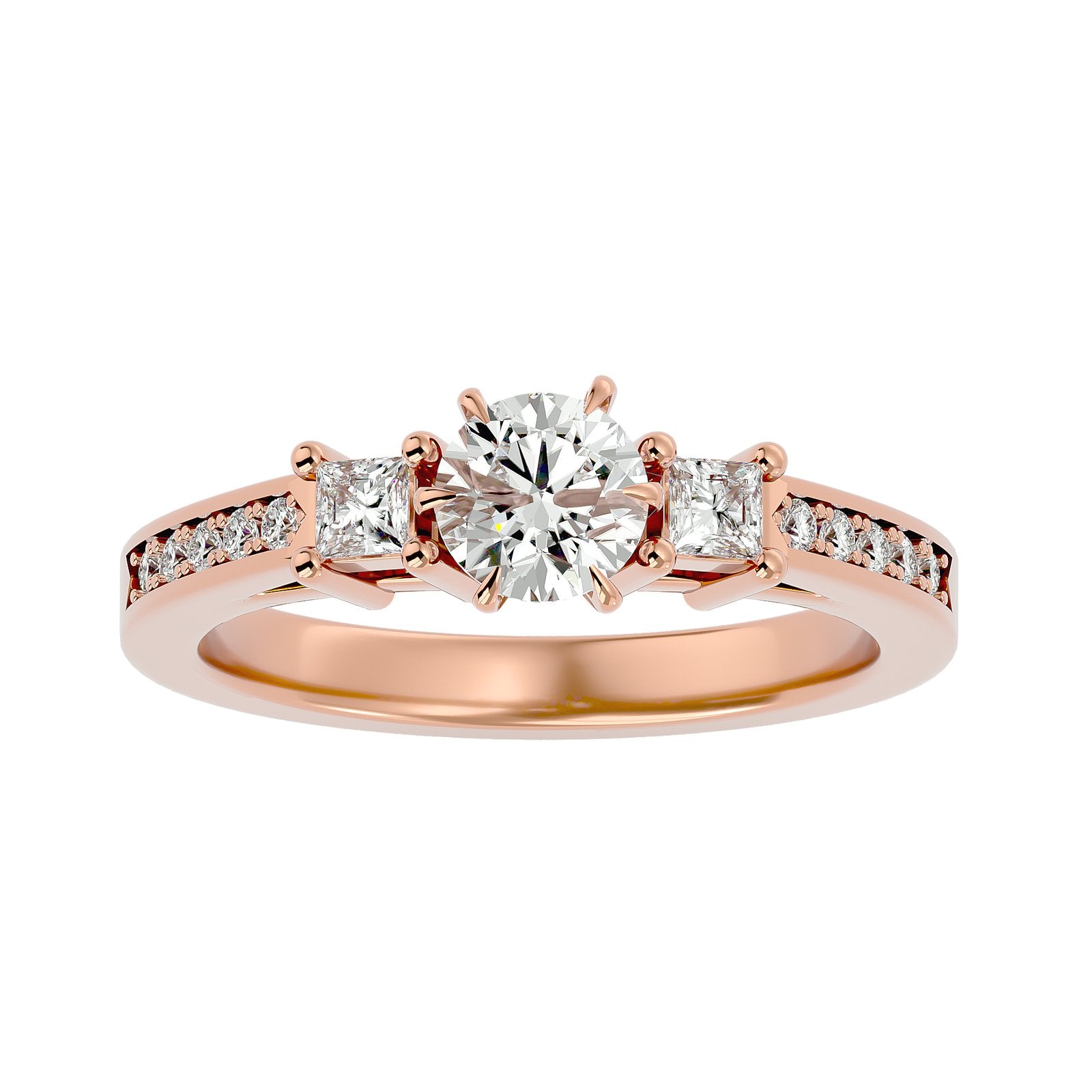 Solitaire Ring R3_RD_103 - view