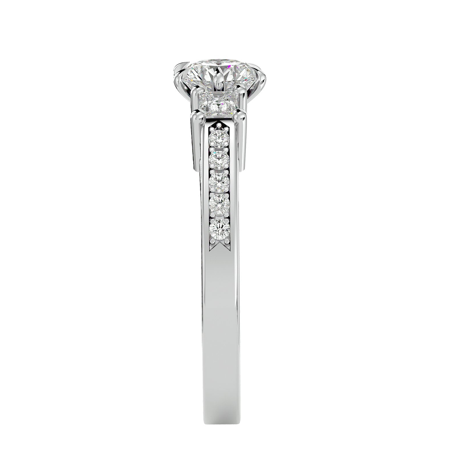 Solitaire Ring R3_RD_103 - view