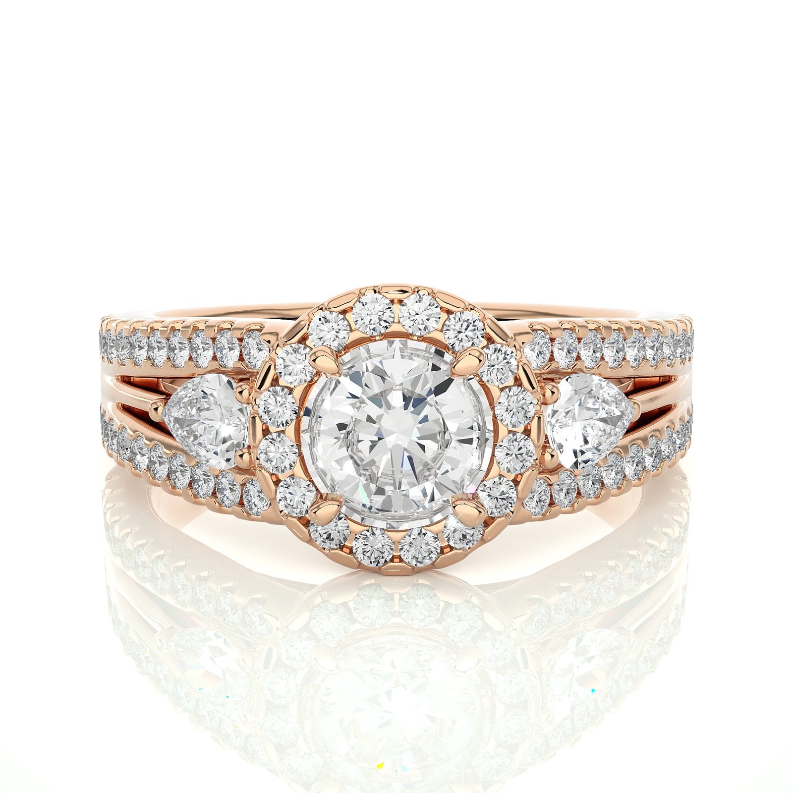 Solitaire Ring R3_RD_152 - RG