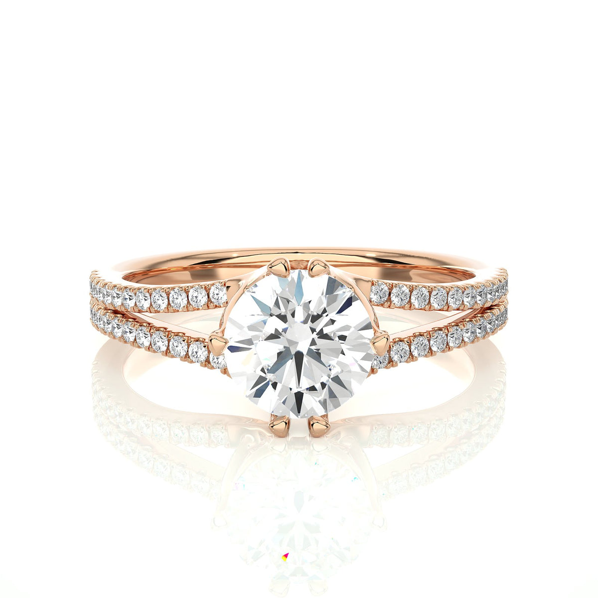 Solitaire Ring RP_RD_108 - RG