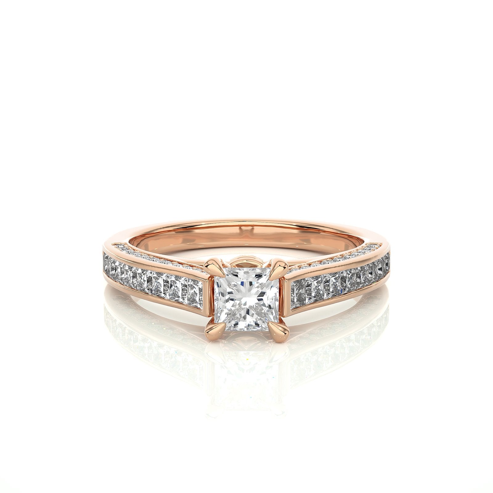 Solitaire Ring RC_PR_271 - RG