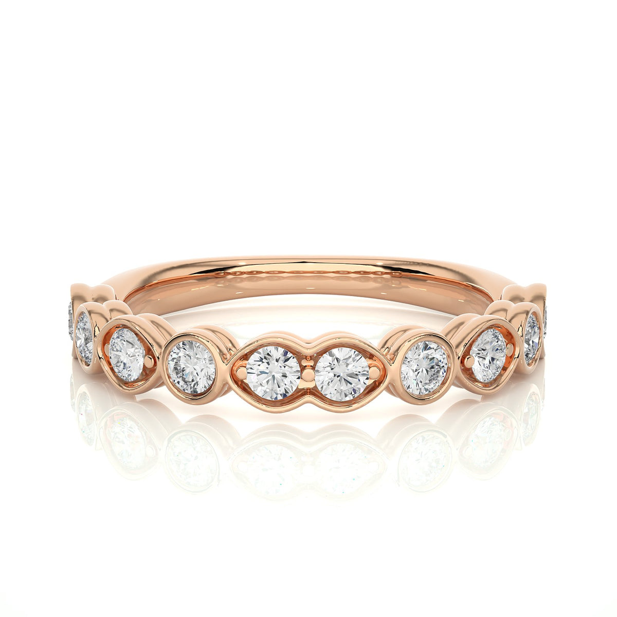 Wedding Band WB_RD_130 - RG