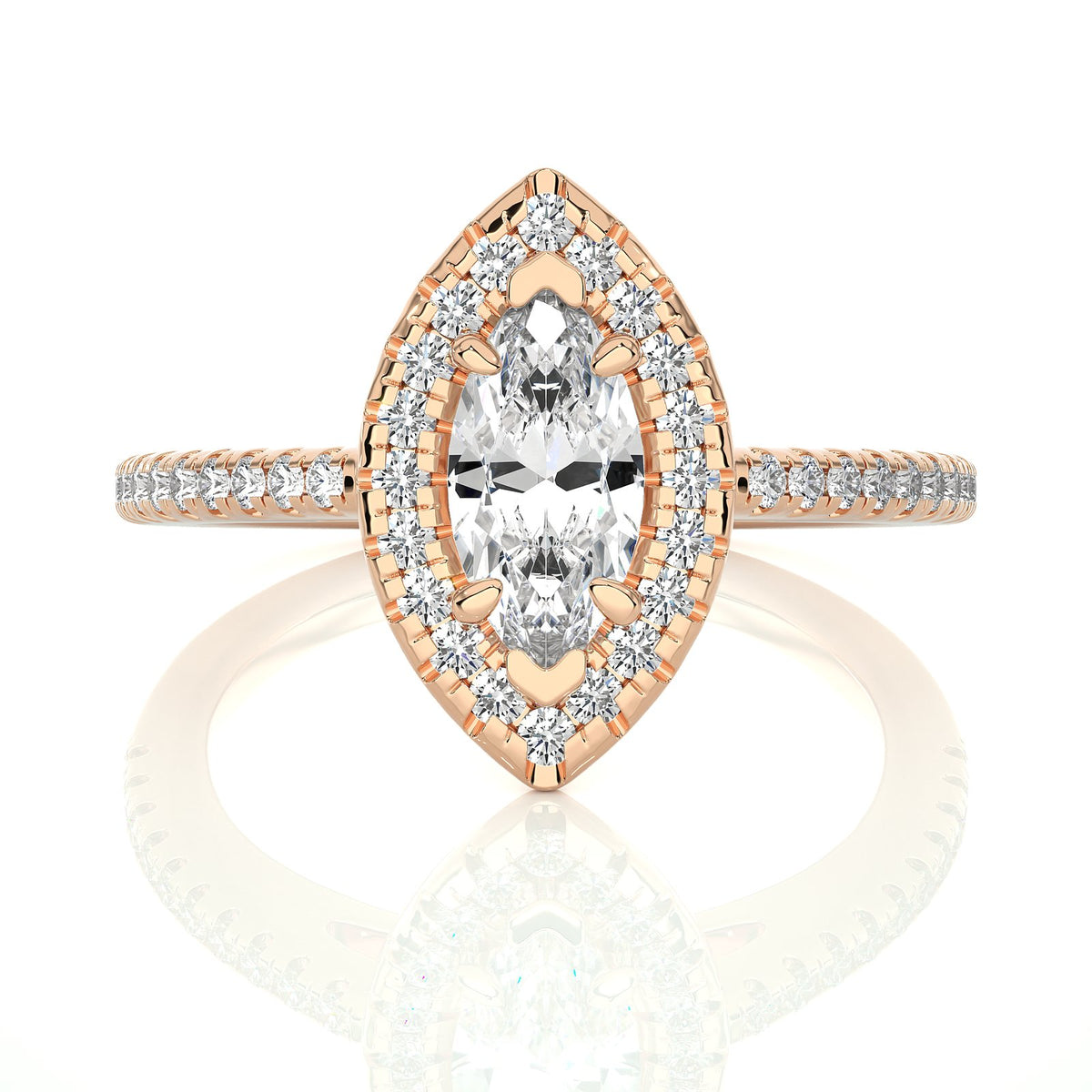 Solitaire Ring RH_MQ_122 - RG