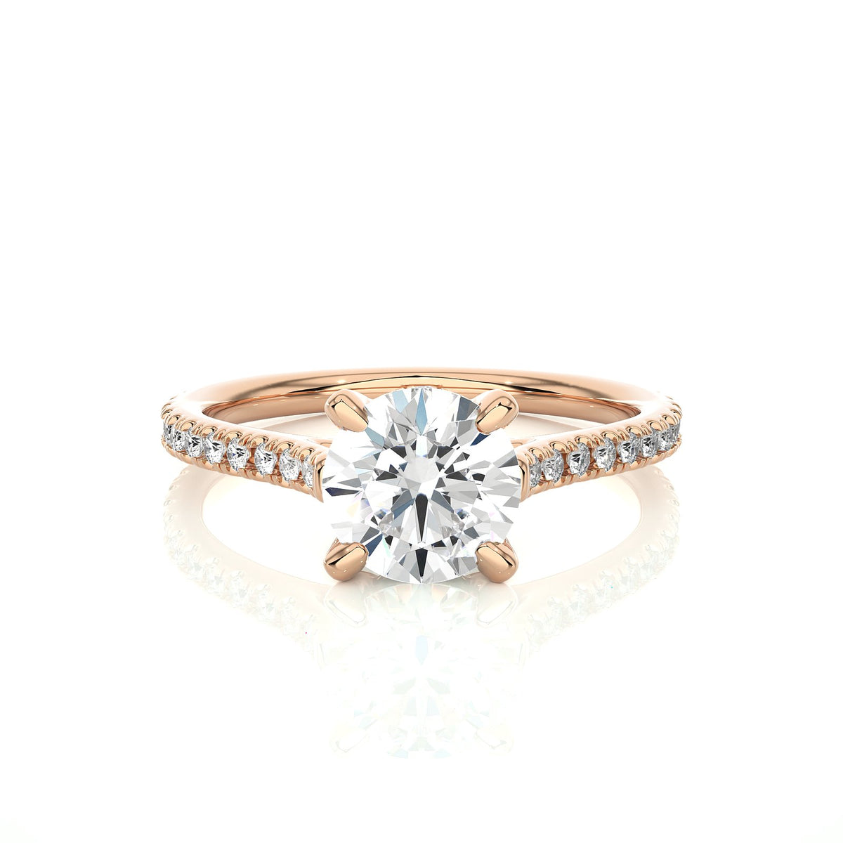 Solitaire Ring RC_RD_114 - RG