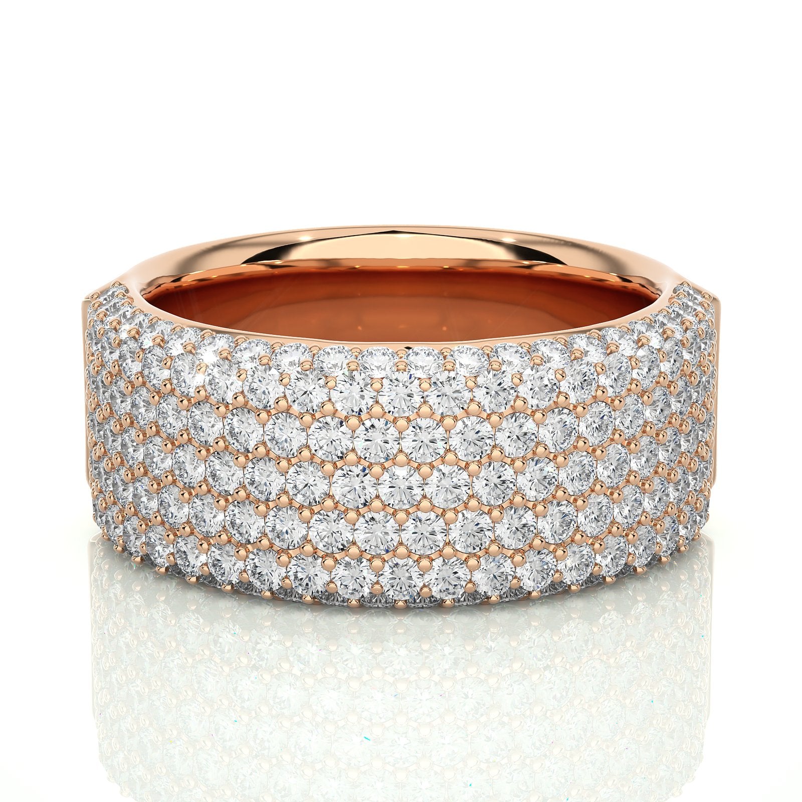 Wedding Band WB_RD_166 - RG