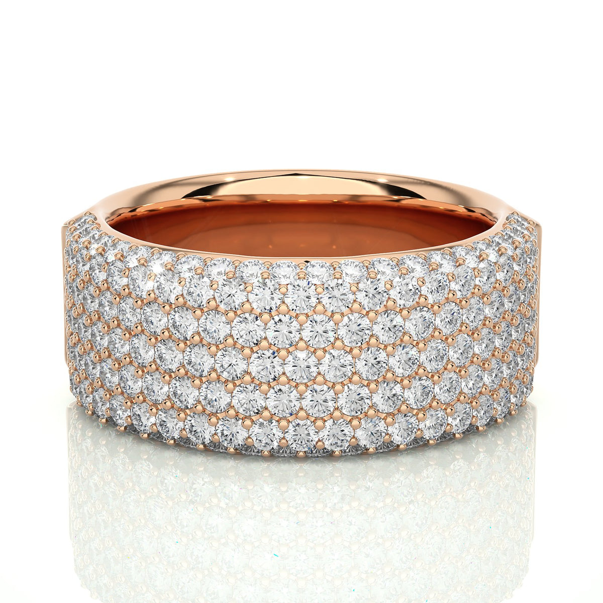 Wedding Band WB_RD_166 - RG