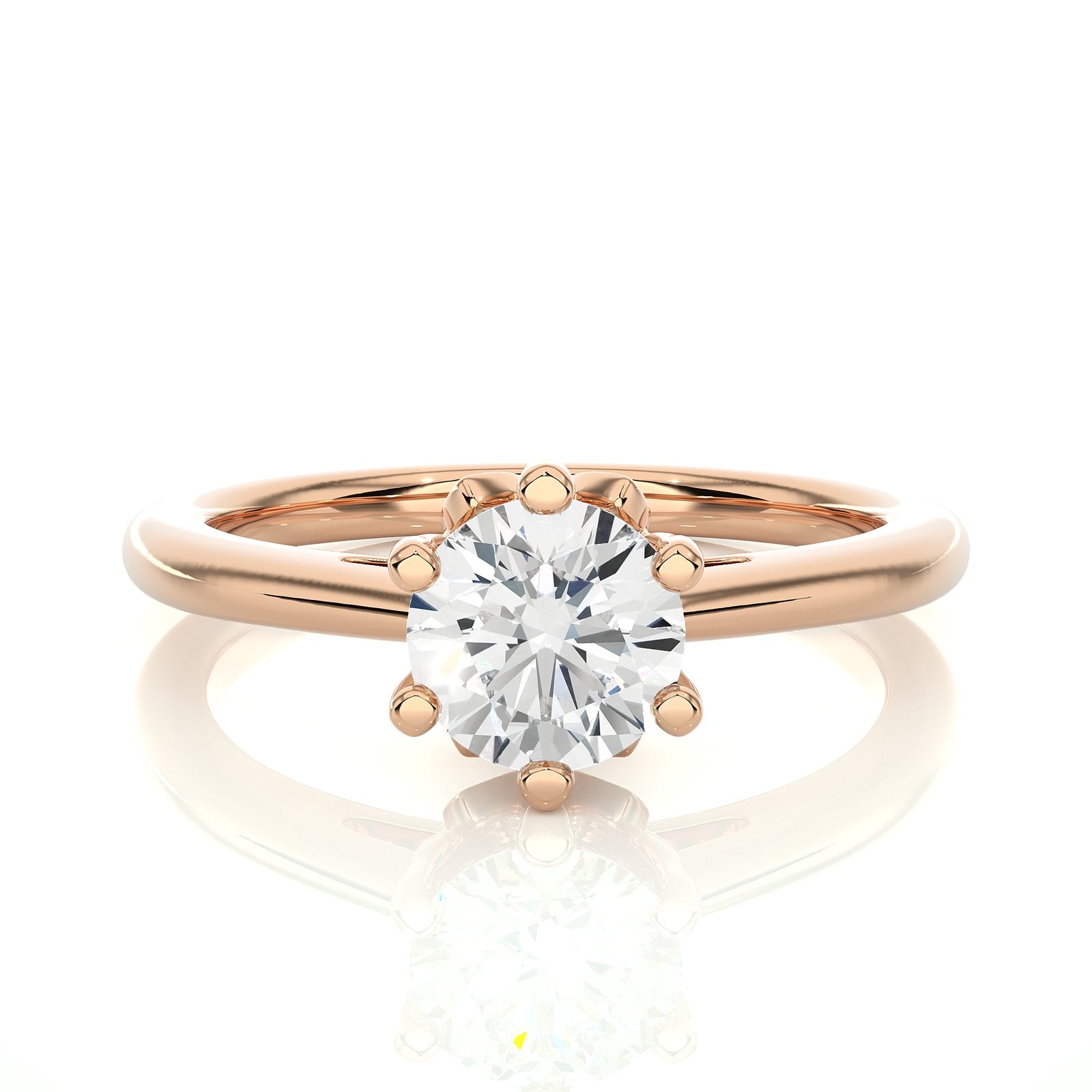 Solitaire Ring RS_RD_114 - RG