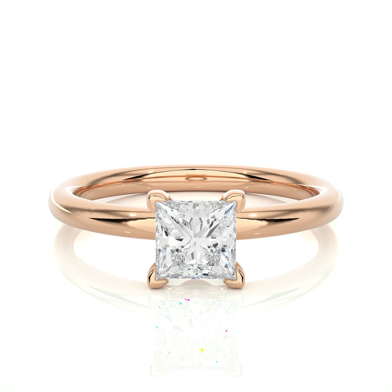 Solitaire Ring RS_PR_181 - RG