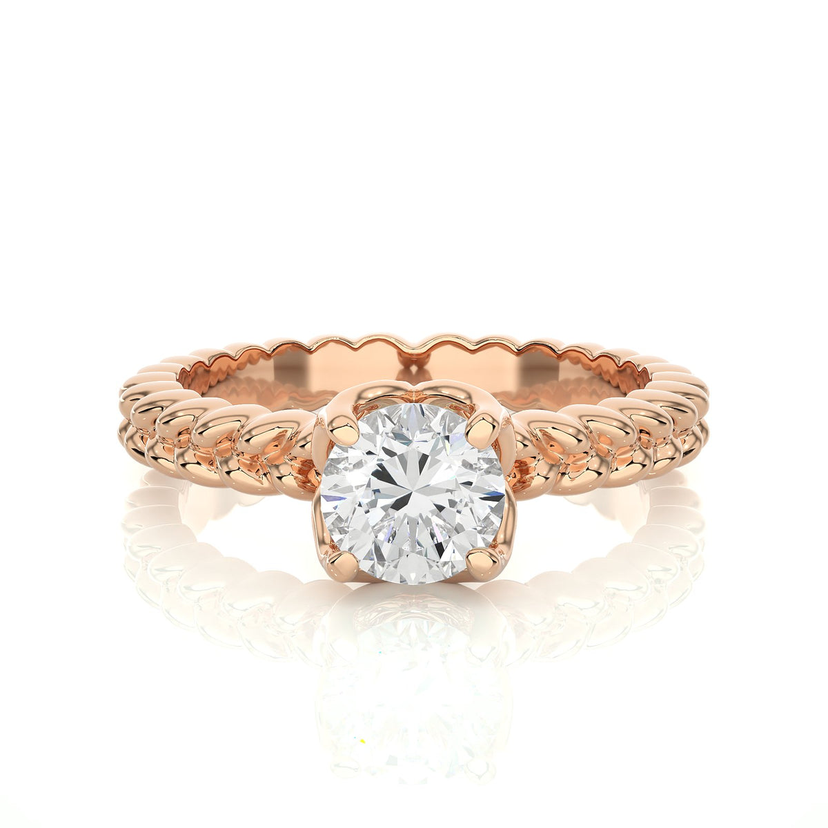 Solitaire Ring RS_RD_121 - RG