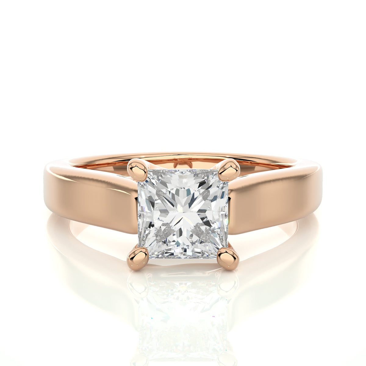 Solitaire Ring RS_PR_124 - RG