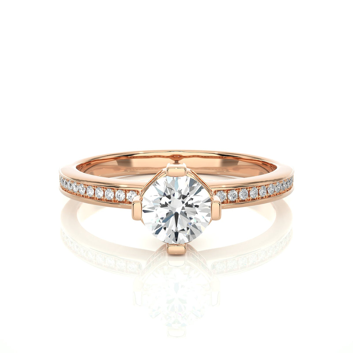 Solitaire Ring RC_RD_232 - RG