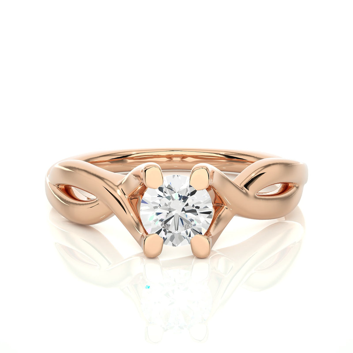 Solitaire Ring RS_RD_160 - RG