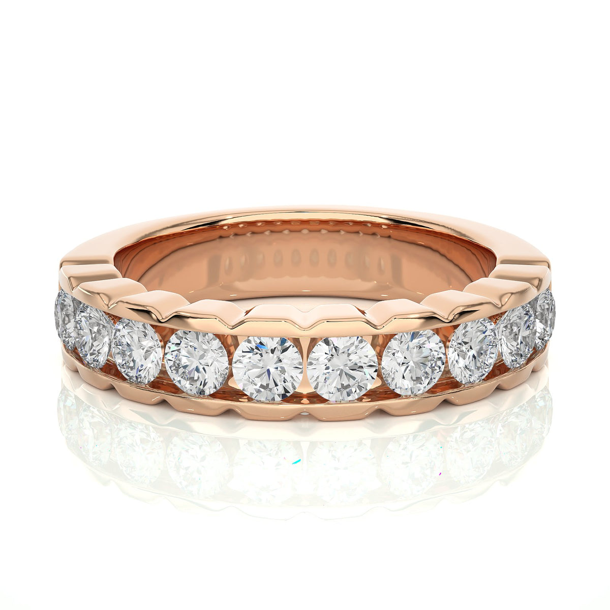 Wedding Band WB_RD_107 - RG
