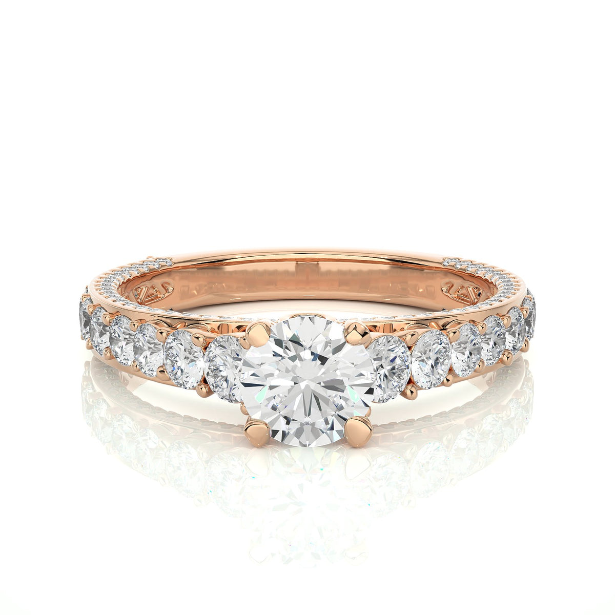 Solitaire Ring RV_RD_129 - RG