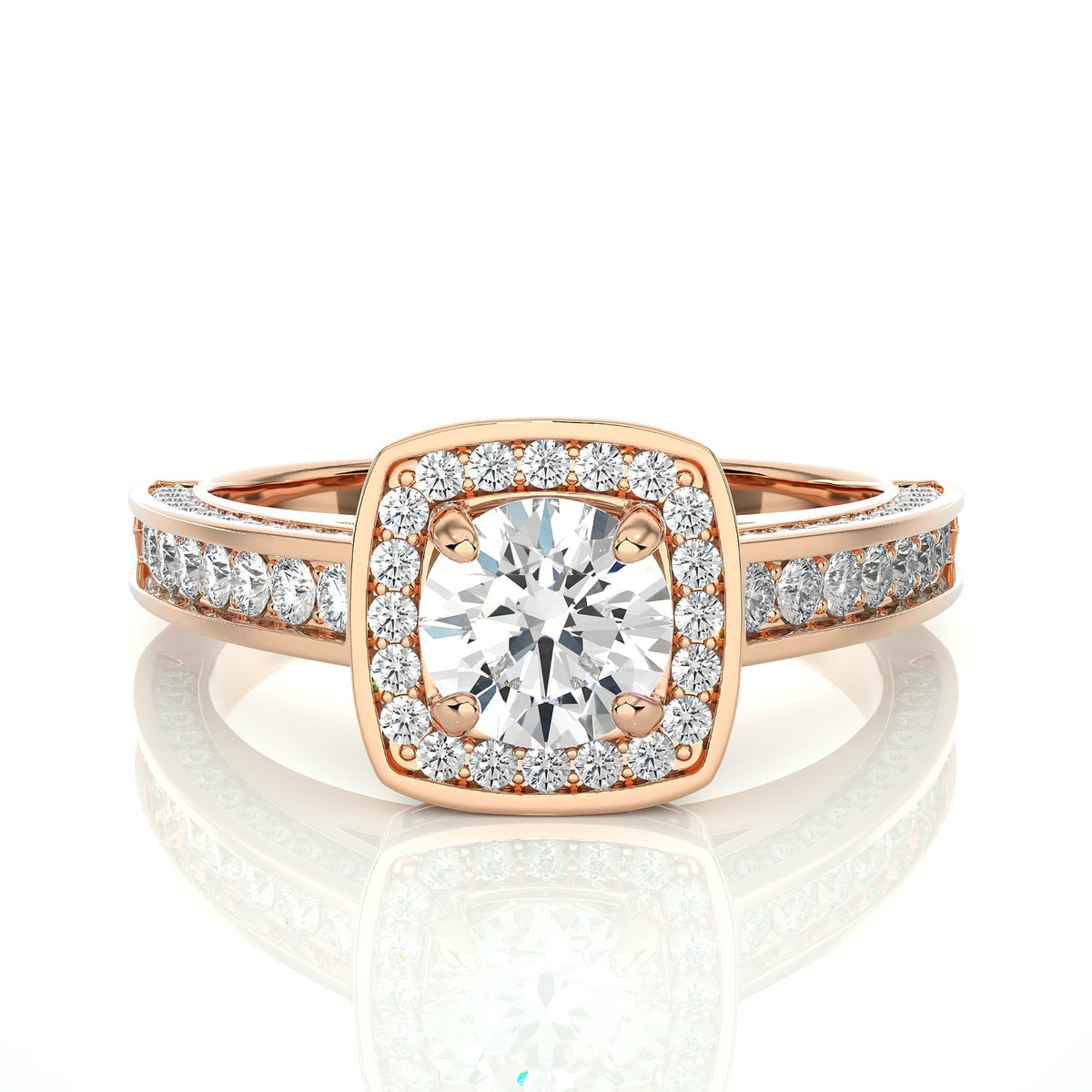 Solitaire Ring RH_RD_177 - RG