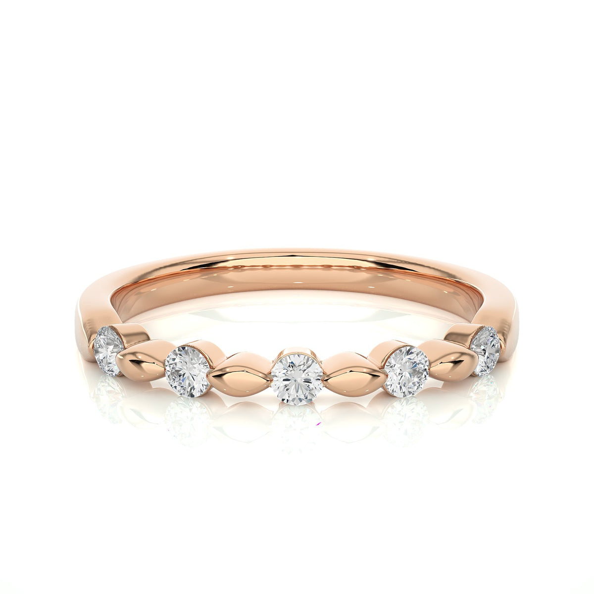 Wedding Band WB_RD_148 - RG