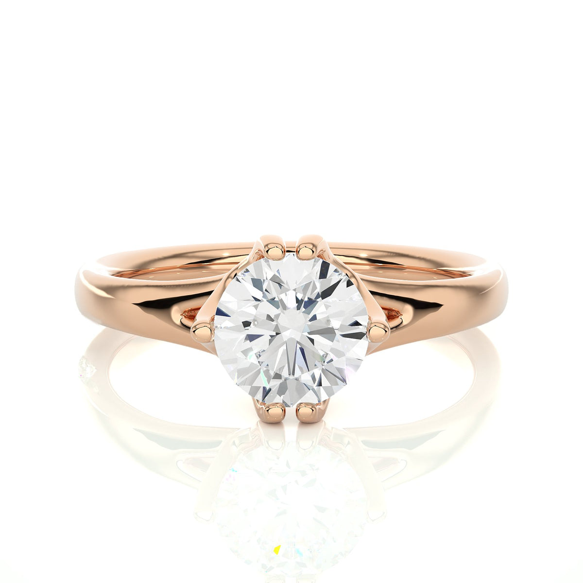 Solitaire Ring RS_RD_147 - RG