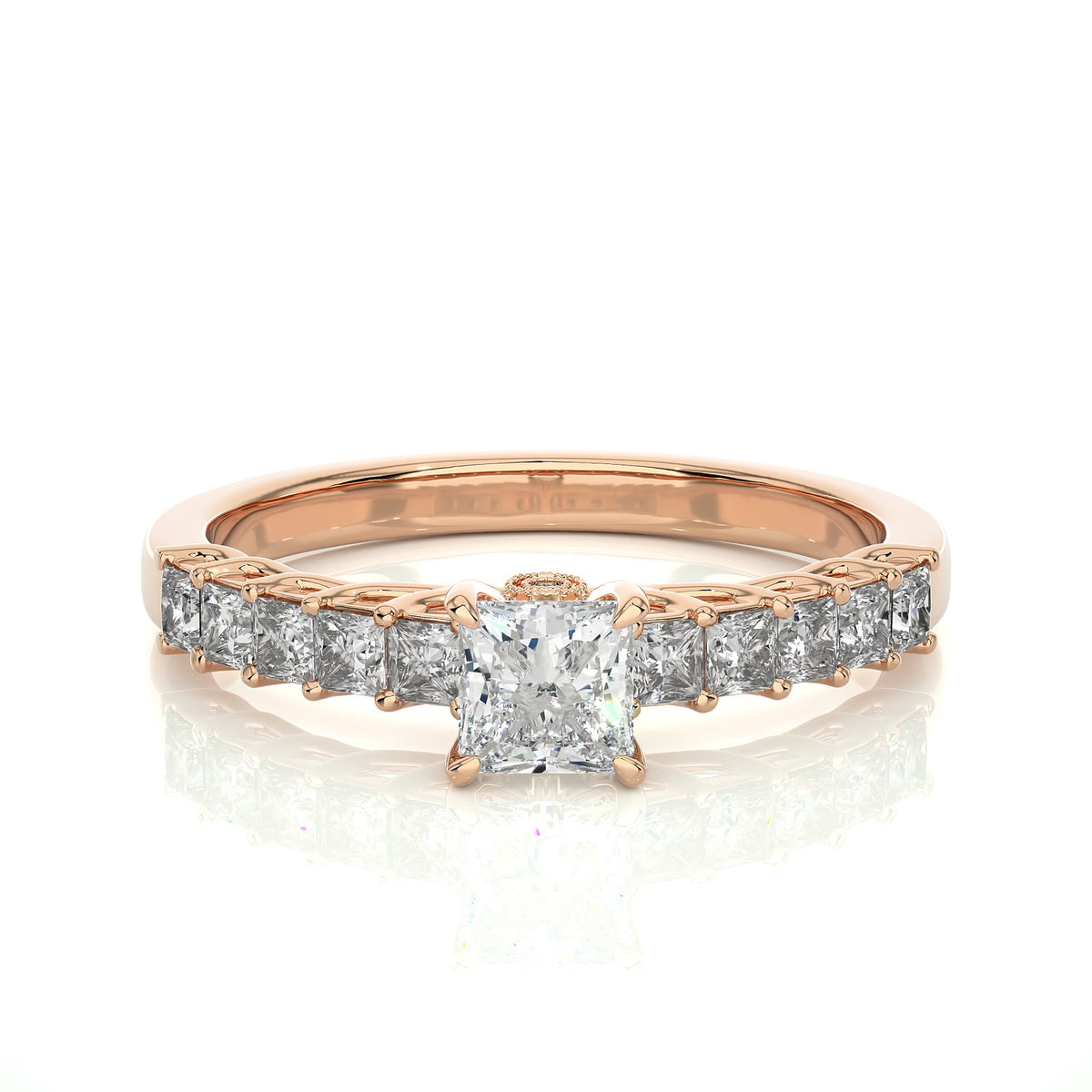 Solitaire Ring RC_PR_223 - RG