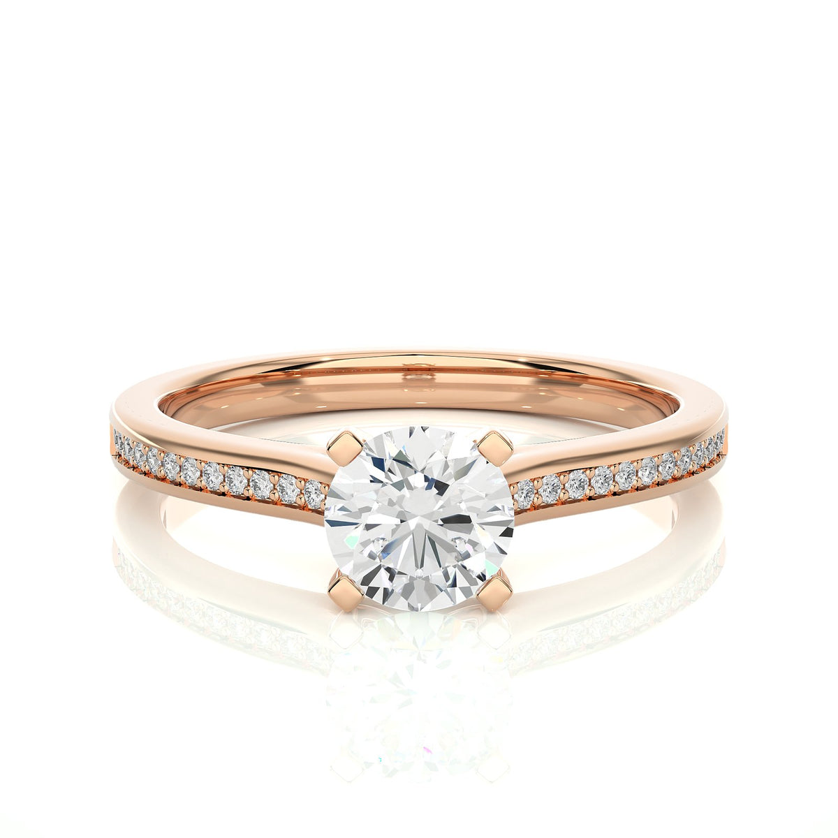 Solitaire Ring RC_AS_229 - RG