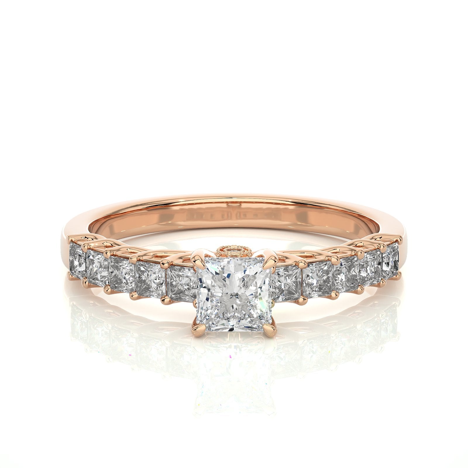 Solitaire Ring RC_PR_223 - RG
