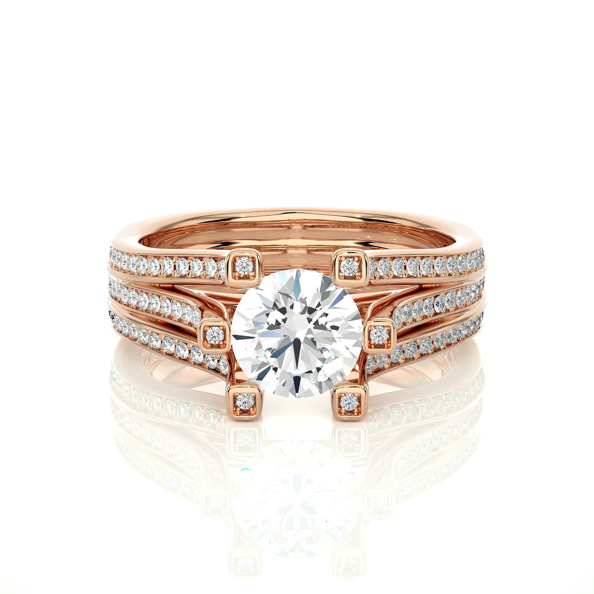 Solitaire Ring RP_RD_104 - RG
