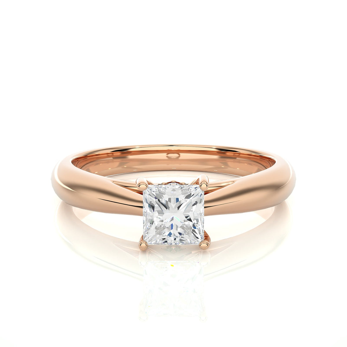 Solitaire Ring RS_PR_156 - RG