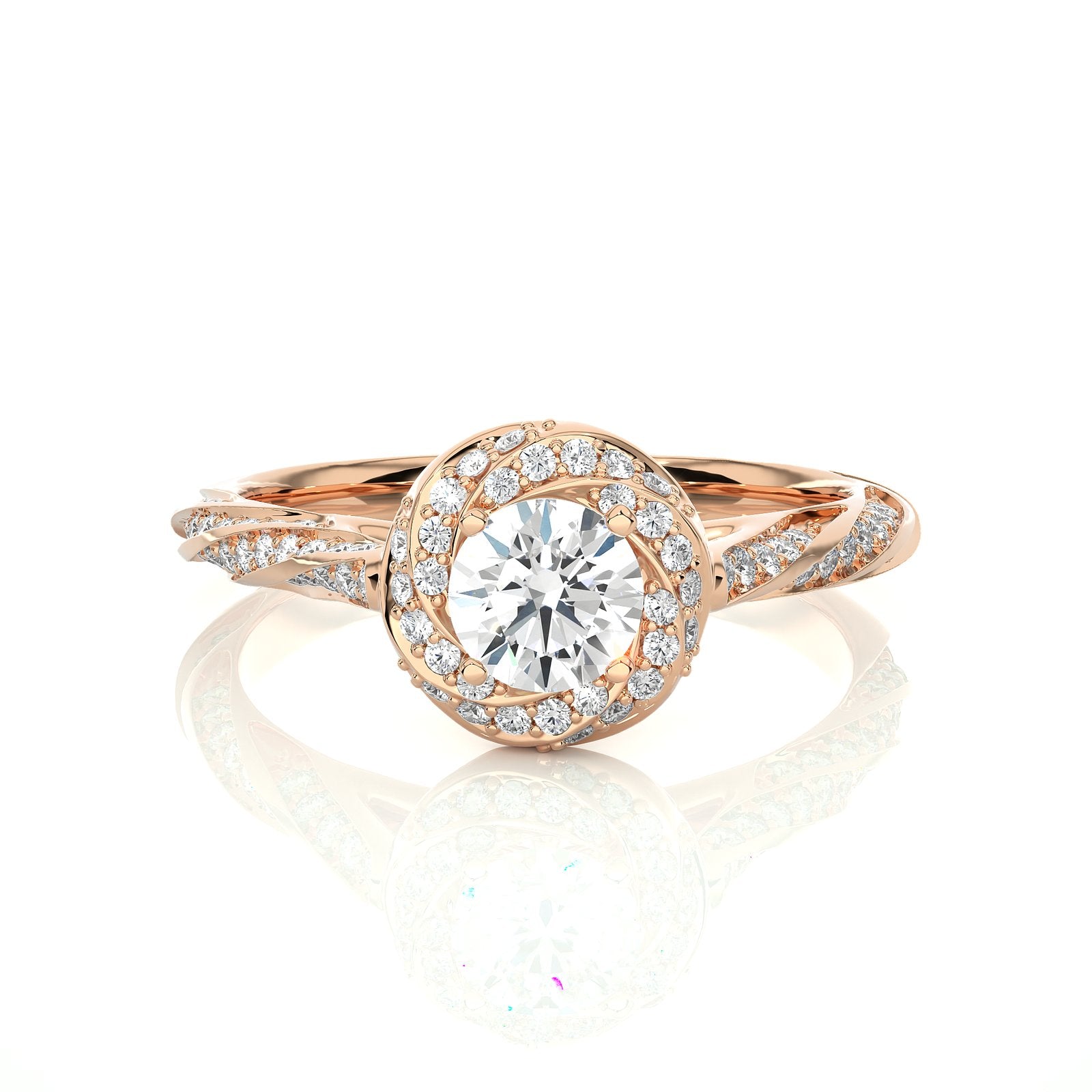 Solitaire Ring RH_RD_277 - RG
