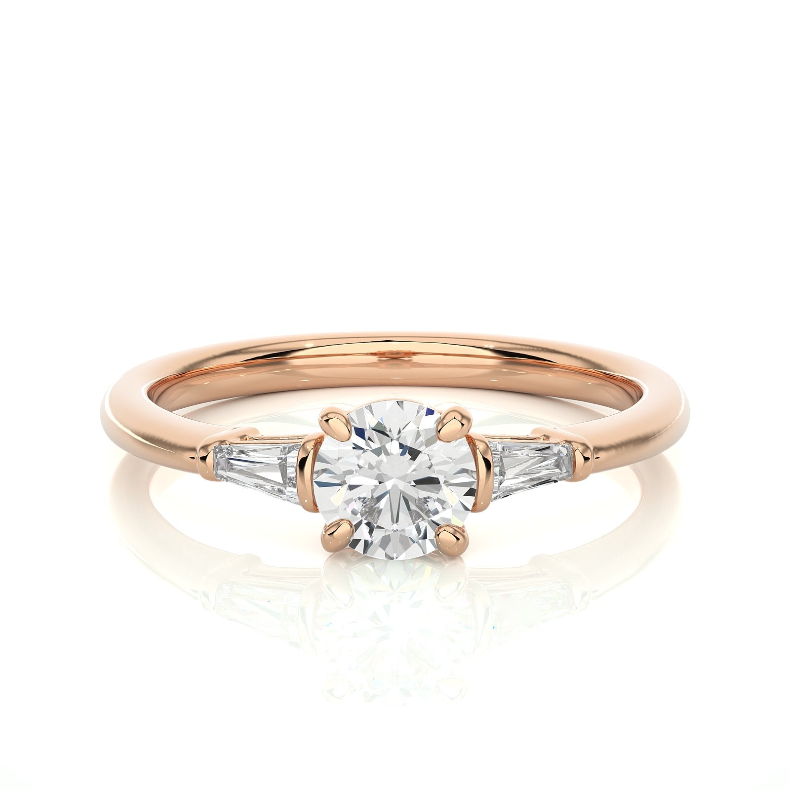 Solitaire Ring R3_RD_117 - RG