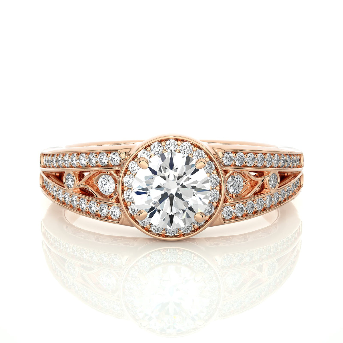Solitaire Ring RH_RD_208 - RG