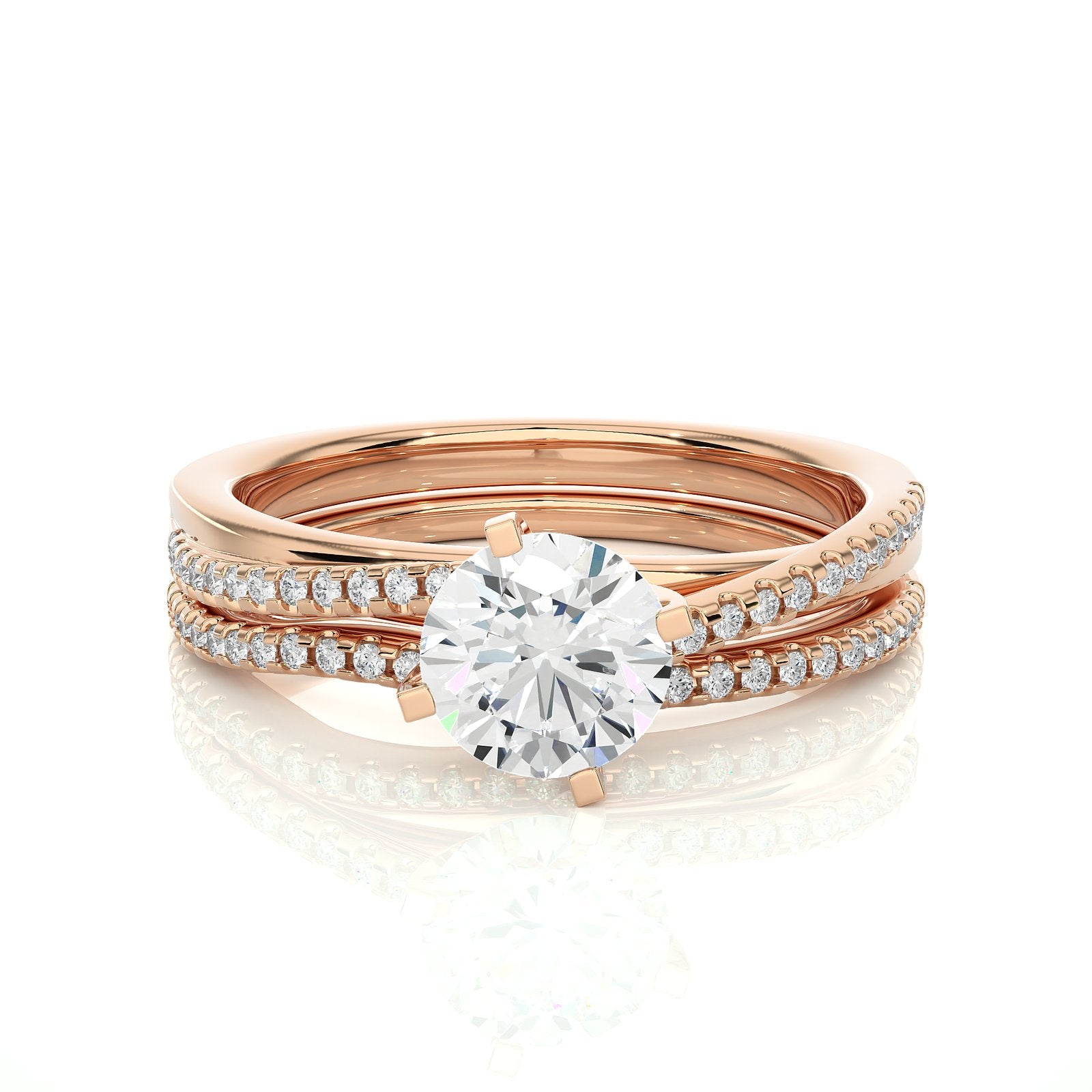 Solitaire Ring RV_RD_162 - RG
