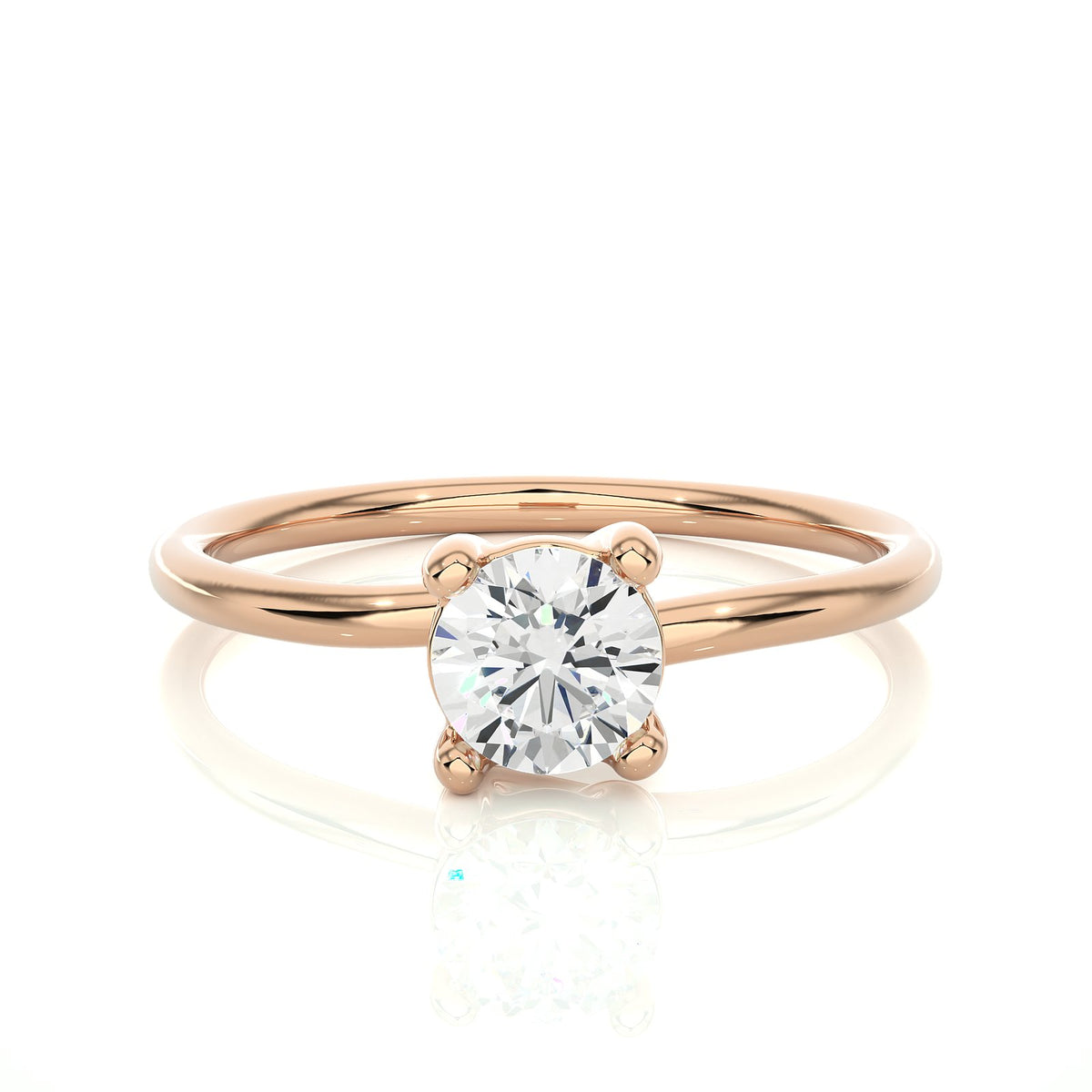 Solitaire Ring RS_RD_171 - RG