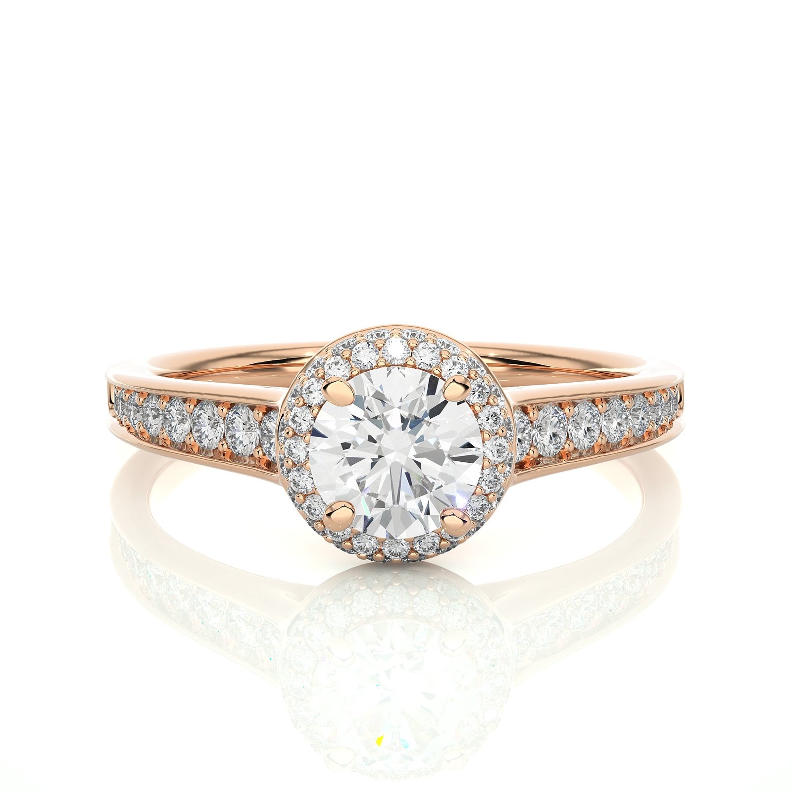 Solitaire Ring RH_RD_227 - RG