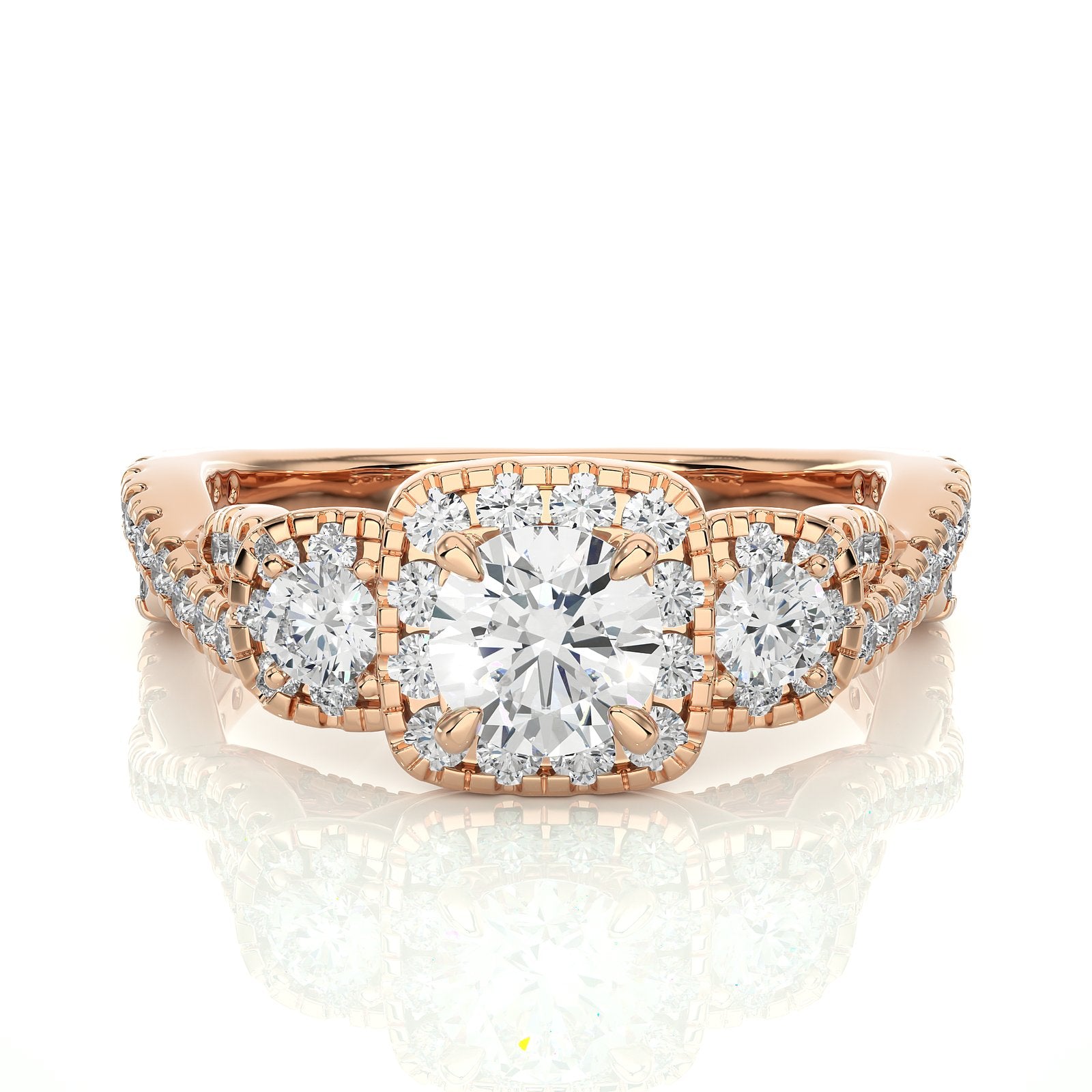 Solitaire Ring R3_RD_172 - RG
