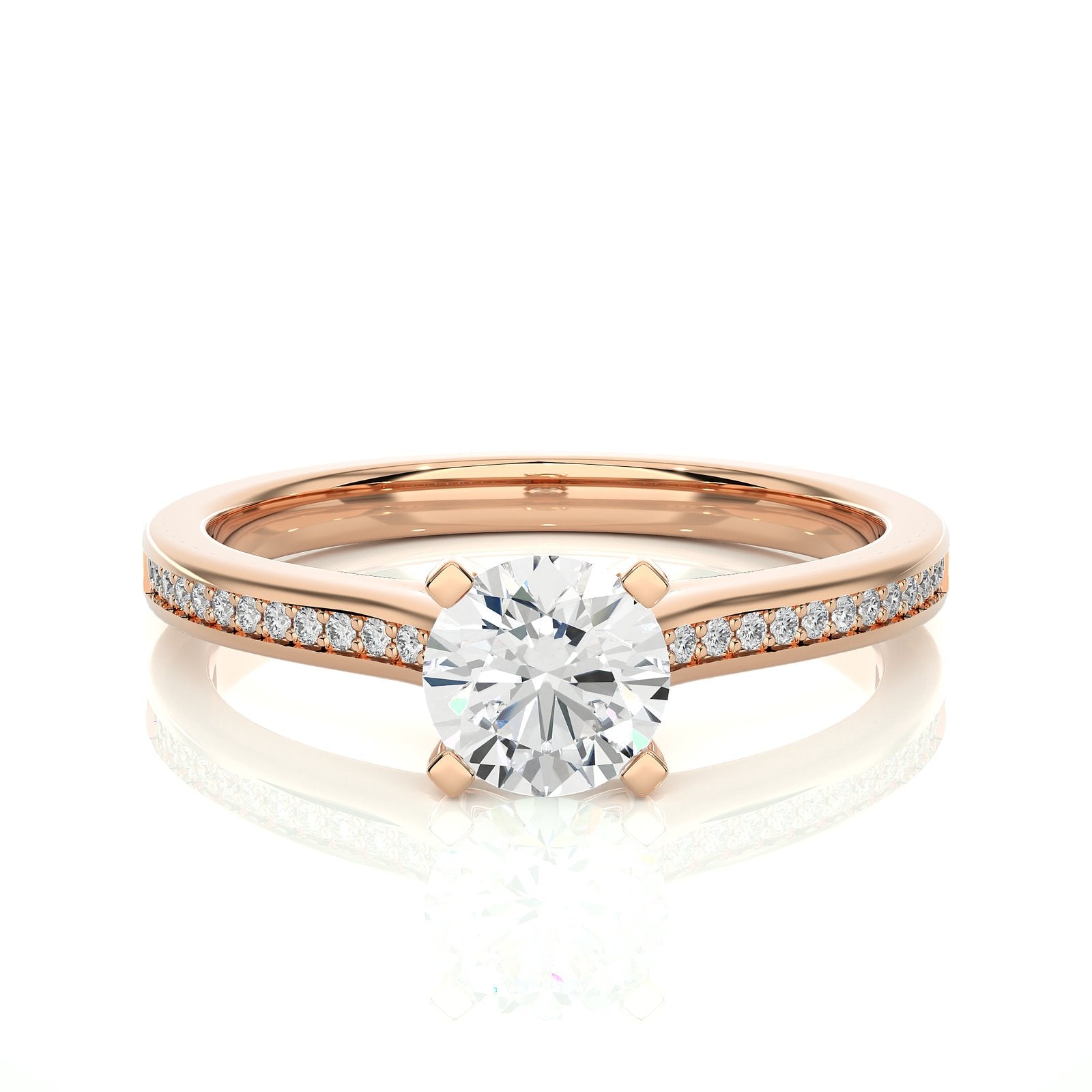 Solitaire Ring RC_AS_229 - RG