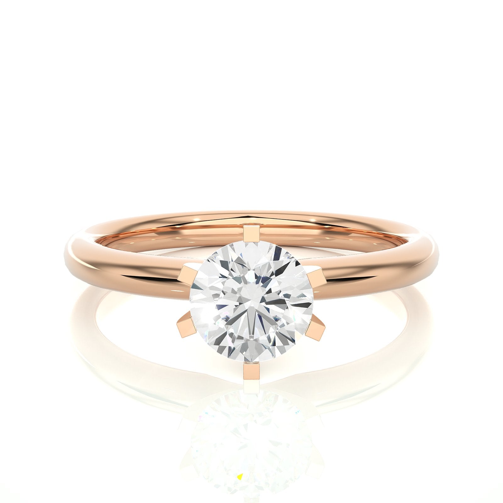 Solitaire Ring RS_RD_103 - RG