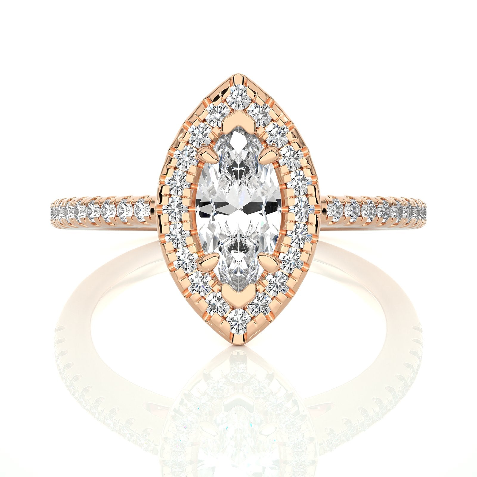Solitaire Ring RH_MQ_122 - RG