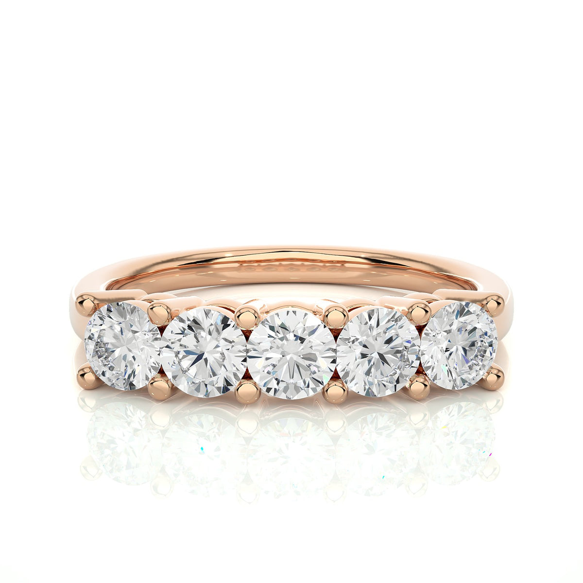 Wedding Band WB_RD_137 - RG