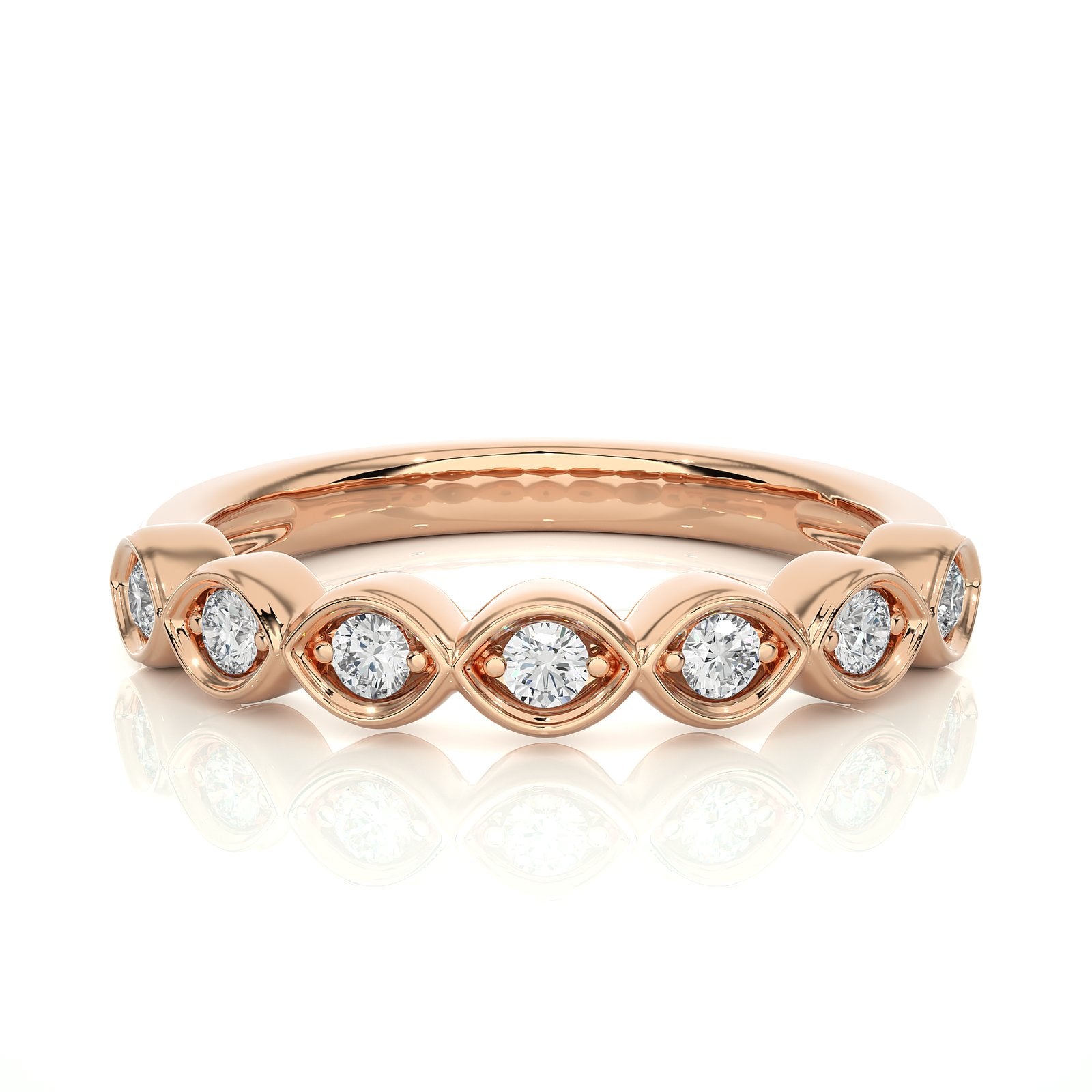 Wedding Band WB_RD_153 - RG