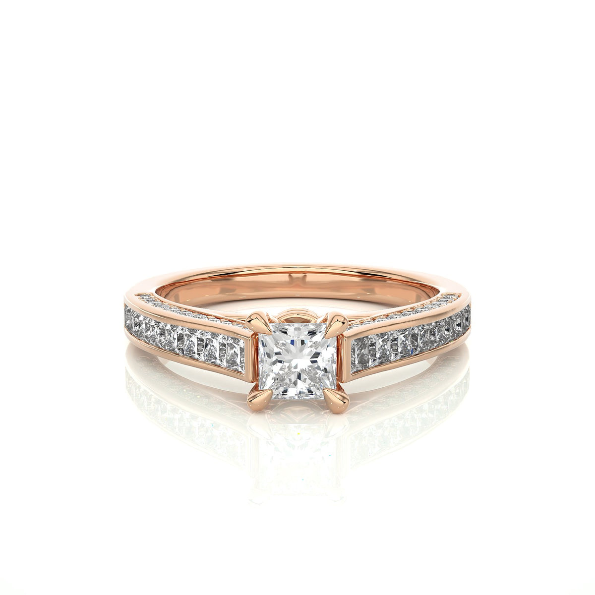 Solitaire Ring RC_PR_271 - RG