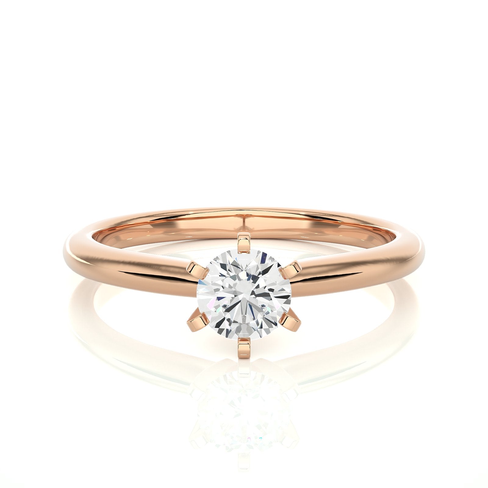 Solitaire Ring RS_RD_154 - RG