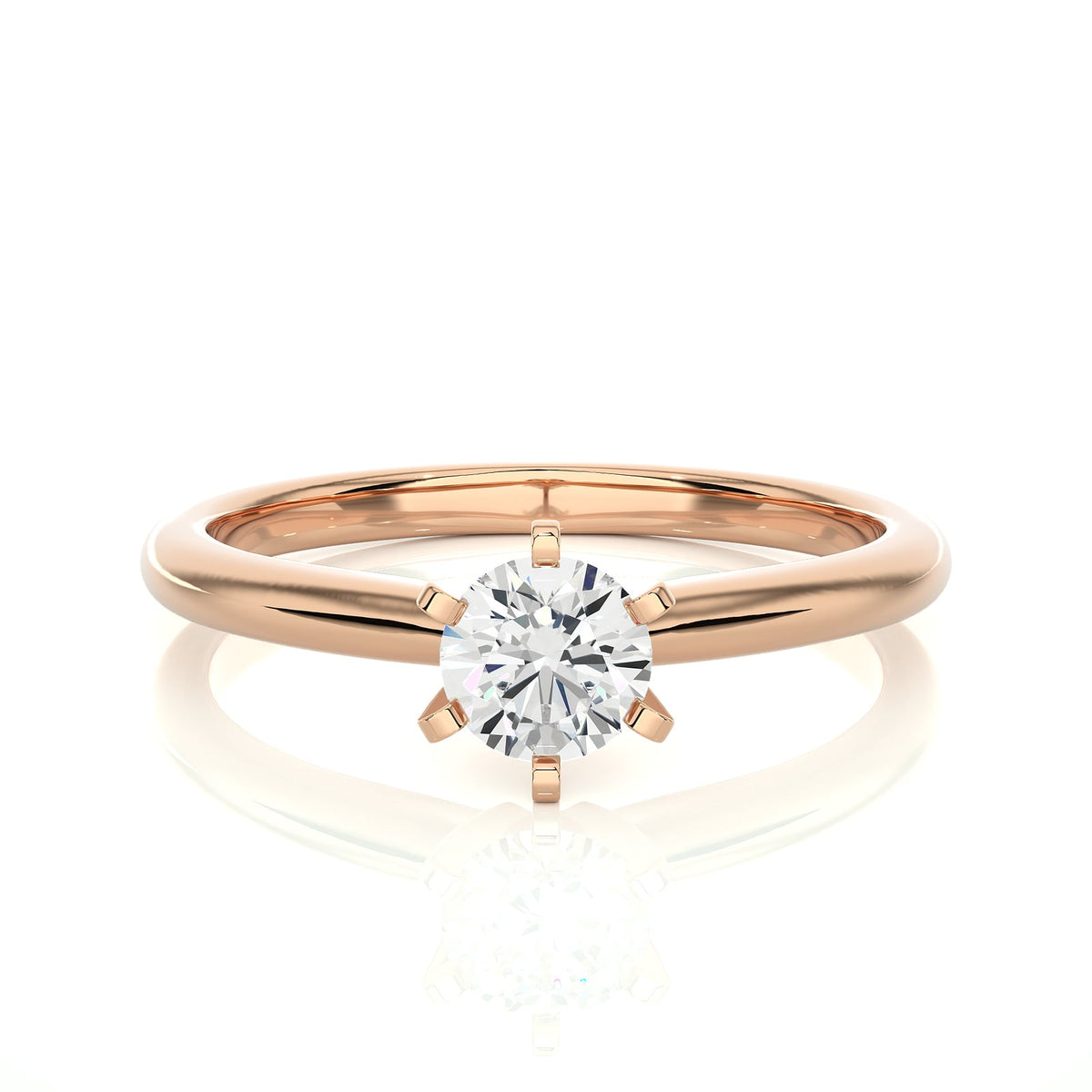 Solitaire Ring RS_RD_154 - RG